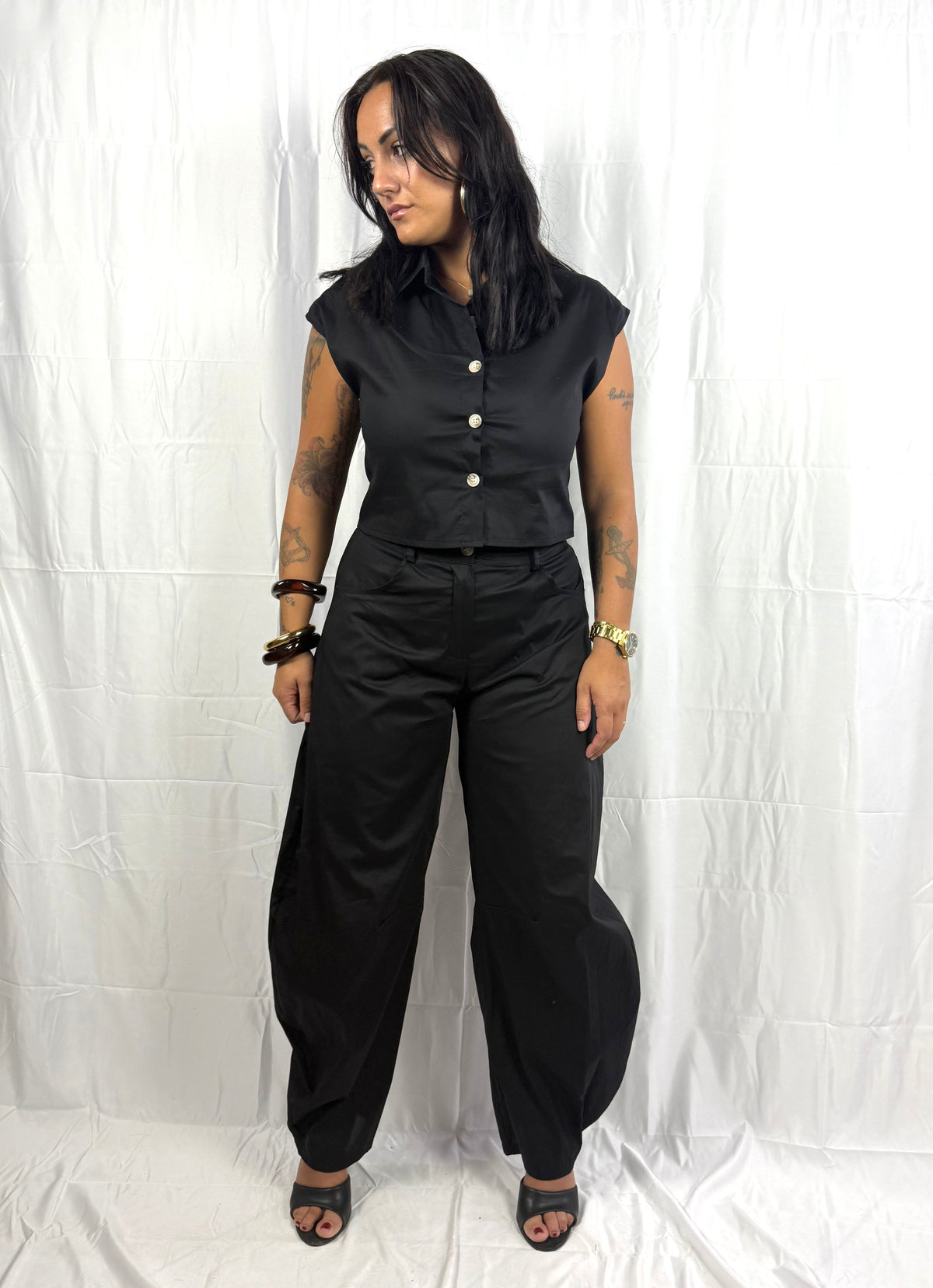Completo causal ballon 100% cotone